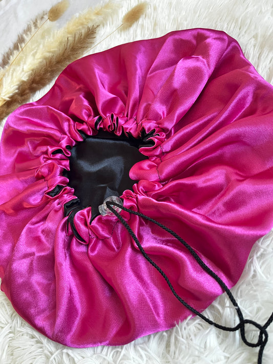 Black/Pink Bonnet