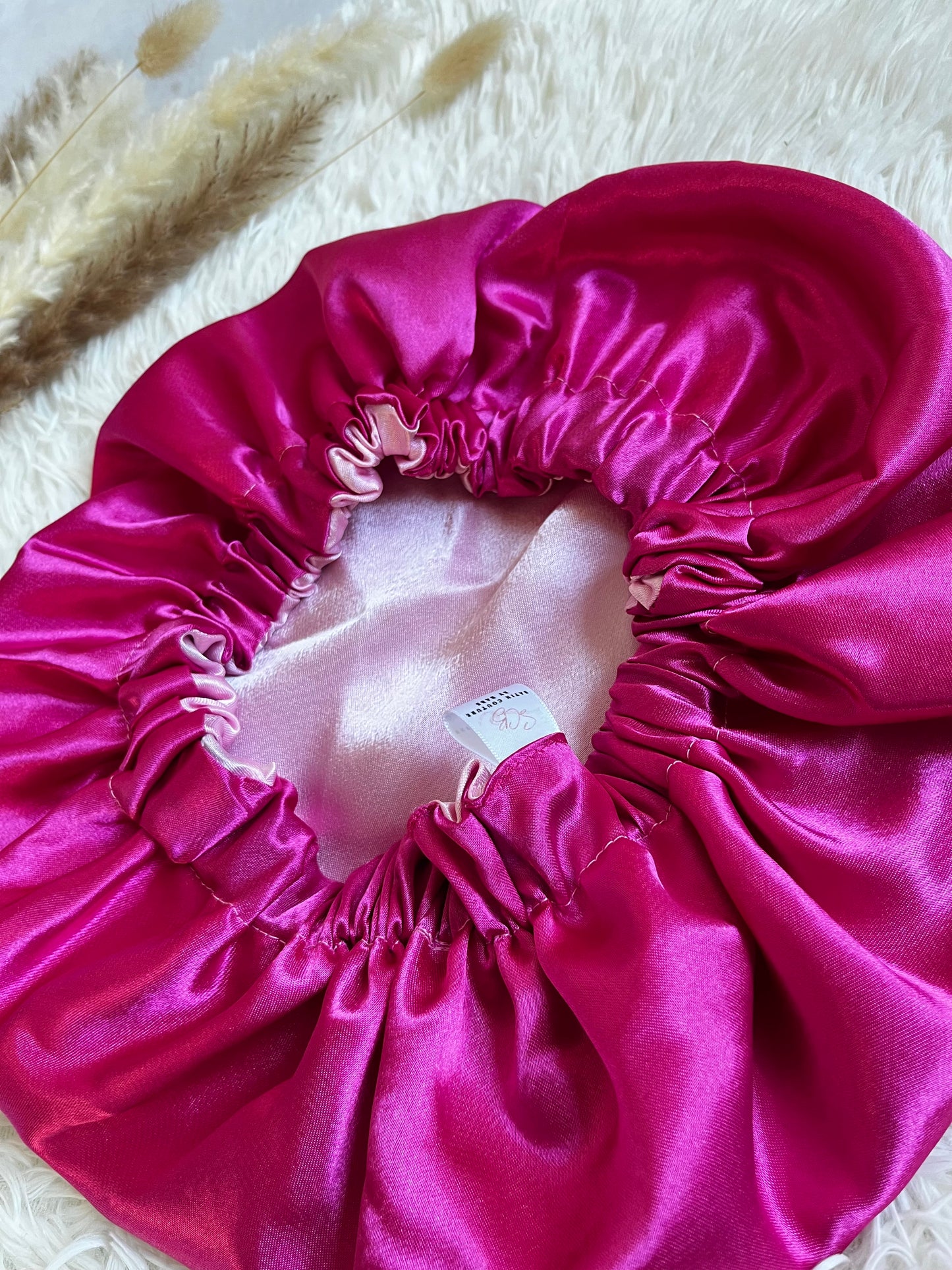 Pink/Baby Pink Bonnet