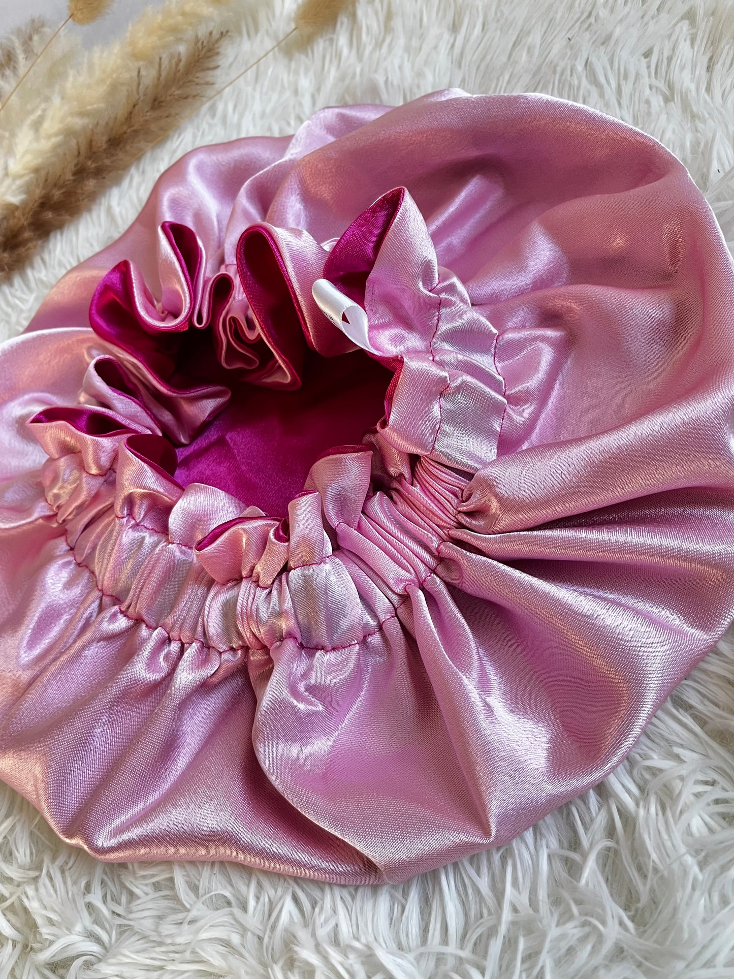 Pink/Baby Pink Bonnet